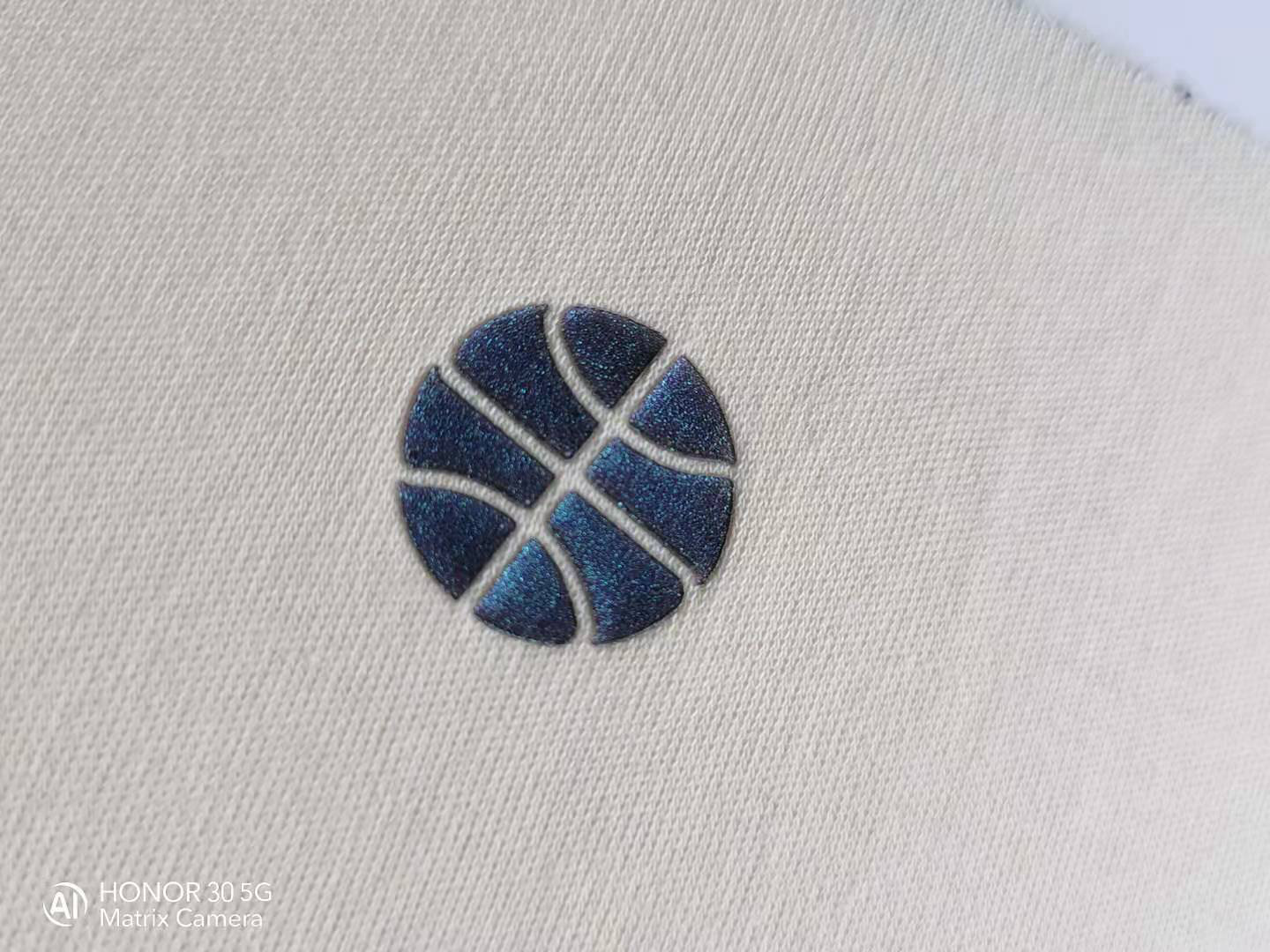 Silicone powder flashing effect